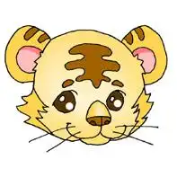 卡通老虎头像图片可爱