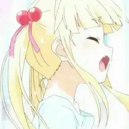 二次元姐妹头像两张分开愿你迷路一生还是走到我身旁