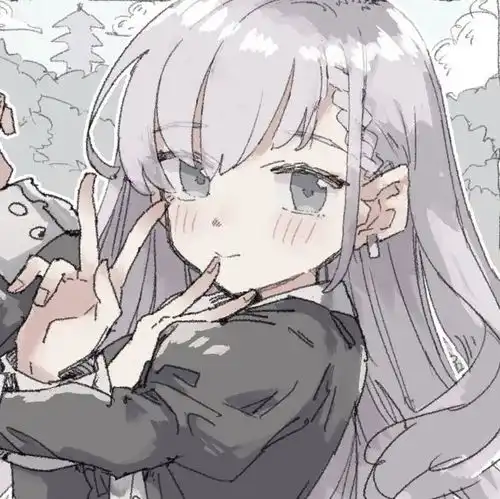 仙气十足双人闺蜜头像姐妹头像