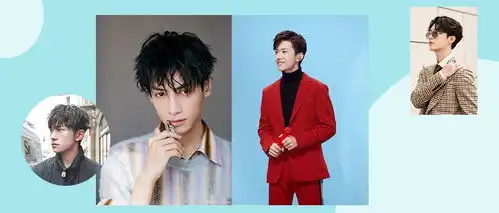 男星宠爱发型秋季男士雅痞感烫发配西装风衣太a了