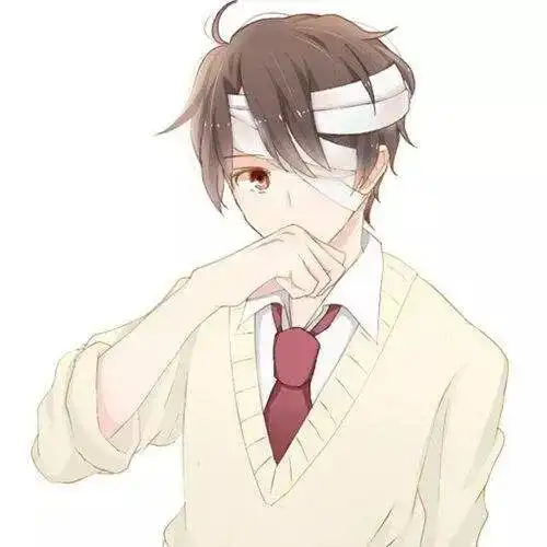 潮人头像男 卡通嘴唇