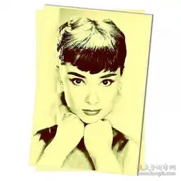 奥黛丽赫本比利时布鲁塞尔,英国电影舞台剧女演员荷兰七课罗马假日蒂凡尼的早餐窈窕淑女女主角复古怀旧牛皮纸海报珍贵老照片装饰画客厅书房卧室