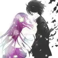 蓝色系情侣头像动漫一男