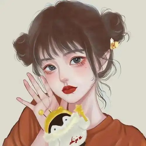 禁欲系女生头像漫画图片