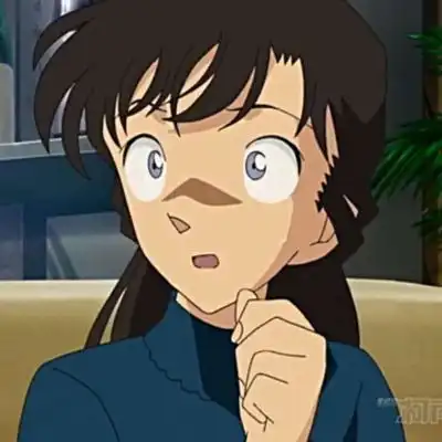 名侦探柯南小兰头像高清图片小兰好可爱又帅气