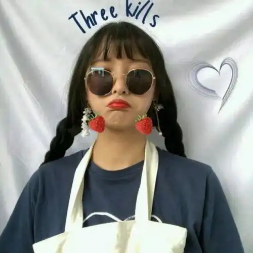 头像女ins风动漫小众iu