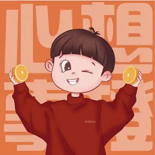 2022新年喜庆红色系头像5,新年快乐呀