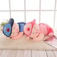 可爱的卡通猪头像茶包