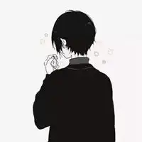 qq黑白头像男生动漫动漫男生头像黑白系列