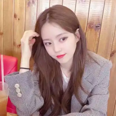 韩系甜美真人女生头像