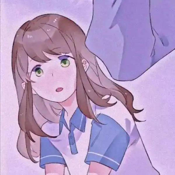 绝美蓝色系紫色系动漫情侣头像吖