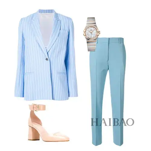 造型日历之刘诗诗篇气质女神养成记,必备西装腕表