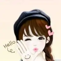 漫画韩国女孩头像漂亮可爱