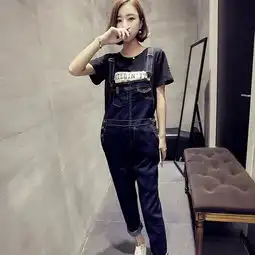 青春减龄的背带裤,让你重返少女时代不是梦,夏季时尚俏丽美不停