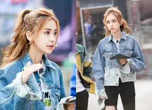 李菲儿穿粉色衬衫玩下衣失踪,比杨颖看着都嫩,网友晓明后悔不