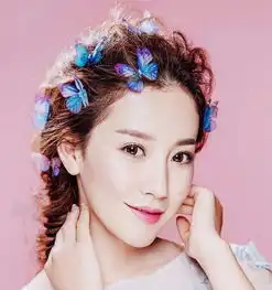 美容师图片头像卡通新娘