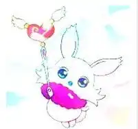 小时候看的动画片,一只狸猫还是猫的可以变成小孩,求名字