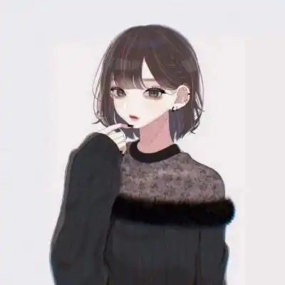 动漫头像女生高冷系高级感情侣头像