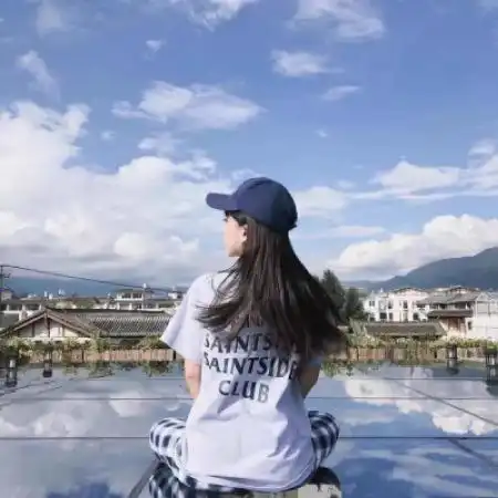 治愈系情侣头像,蓝色治愈系情侣头像一人一张单人