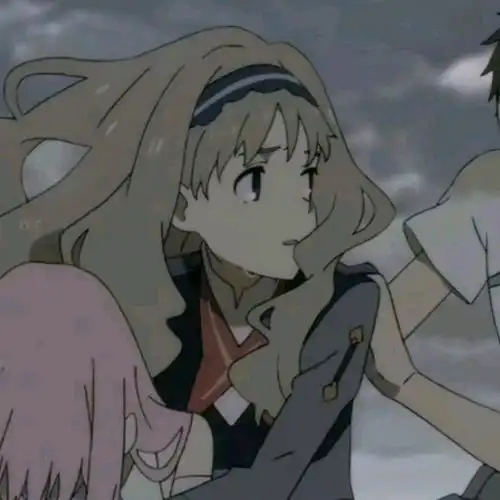 绿色系二次元头像全身动