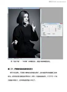 用ps为人像照片调出质感的黑白效果