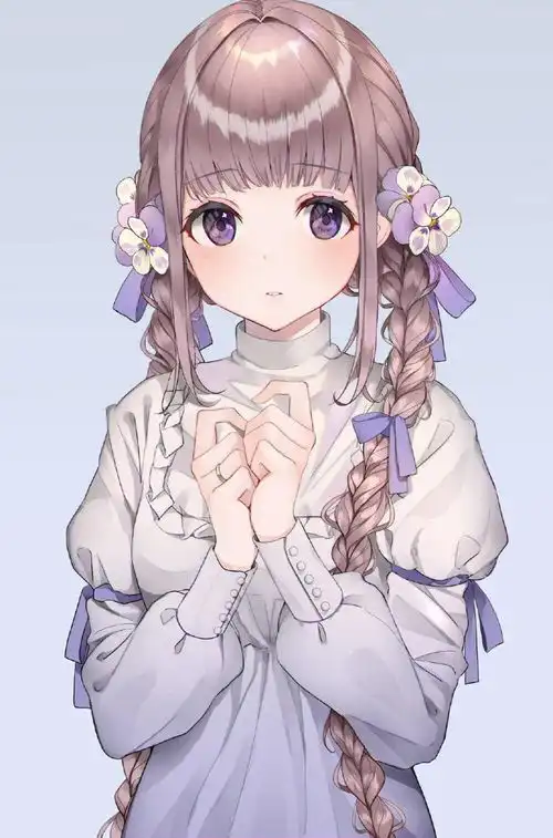 清纯萌系少女高清壁纸,动漫二次元
