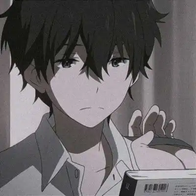 040动漫暗系男生头像,