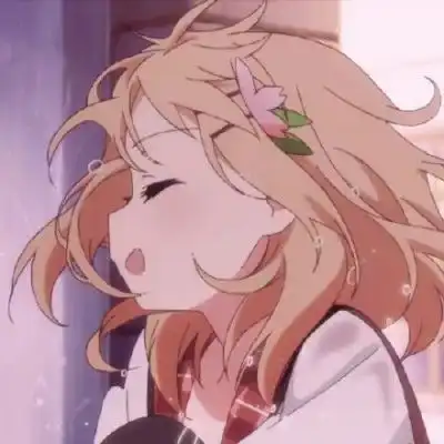 蓝色系闺蜜头像ins风动