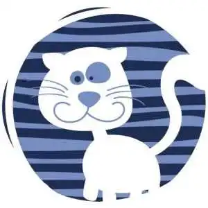 猫咪遛弯微信头像图片大全