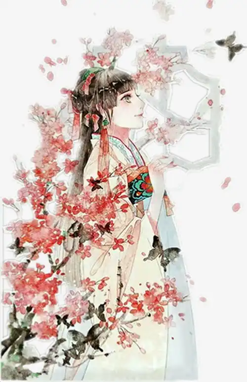 手绘古典女人高清素材美女设计图片免费下载页面网页平面电商创意素材png素材素材