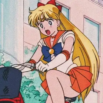 奶酪美少女战士女生黄头发软妹卡通动漫头像我要个性网