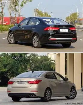 韩系成熟风全新起亚k4对比现代名图