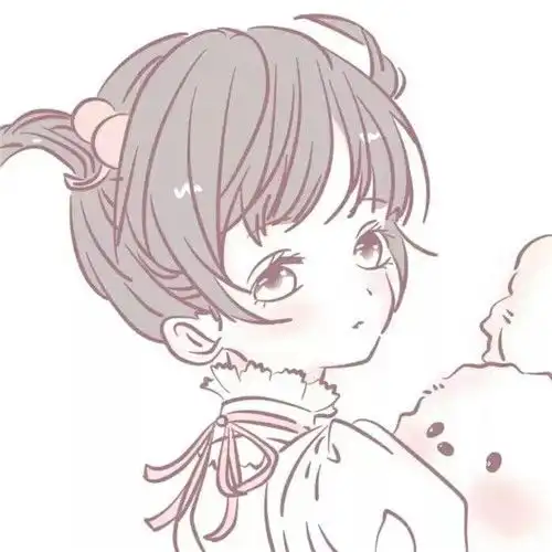 温柔系动漫头像闺蜜