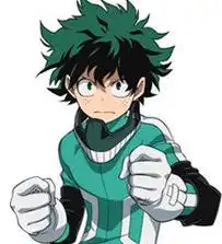 出久是谁绿头发的动漫人物