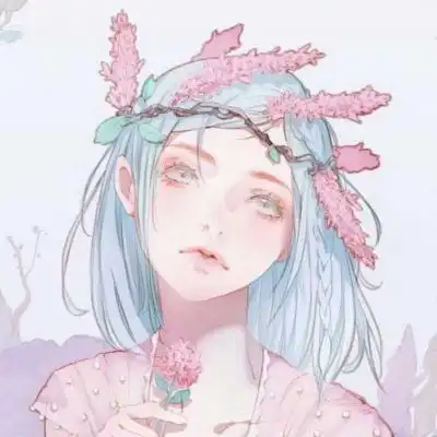 微信头像卡通女生高冷高