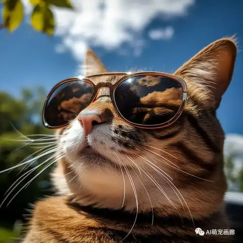 这10只猫咪的太阳镜造型,夏天的流行趋势你get了吗