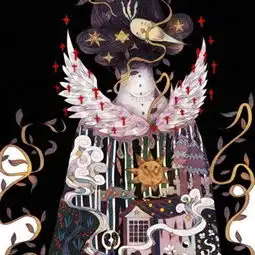 诡异重口动漫女生头像病娇图片很血腥又唯美的油画