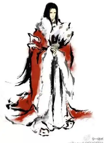 有匪君子美男汉服手绘妖孽古风