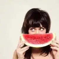 吃西瓜头像头像欧美欧美男女吃西瓜头像图片