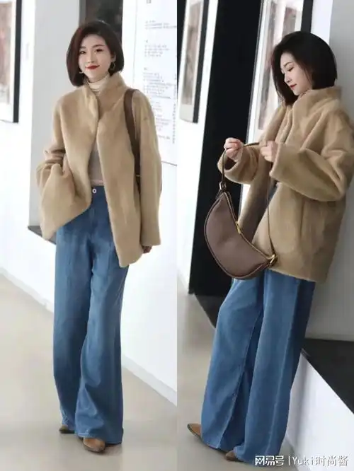 冬天可借鉴的大地色系搭配,简约优雅又高级,每一套都好看