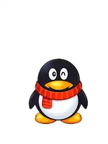 谁能不能来张qq原始企鹅头像背景要是透明的