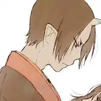 白色系卡通动漫情侣头像