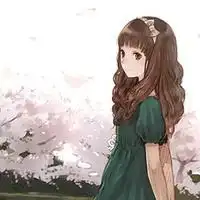卡通头像唯美小清新人一