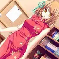 旗袍女动漫头像图