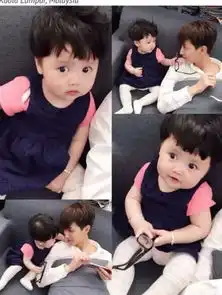 他们都撞脸鹿晗,除了男网红泰国女,还有萌娃