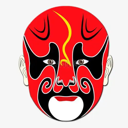 花旦花脸京剧脸谱素材图片免费下载千库网