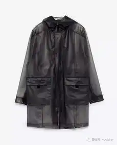 从此爱上下雨天原699元市面罕见的雨衣情侣款时尚透明印字派克外套腋下的透气孔户外衣服的做法