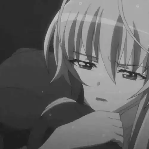 动漫头像丨黑白丧头