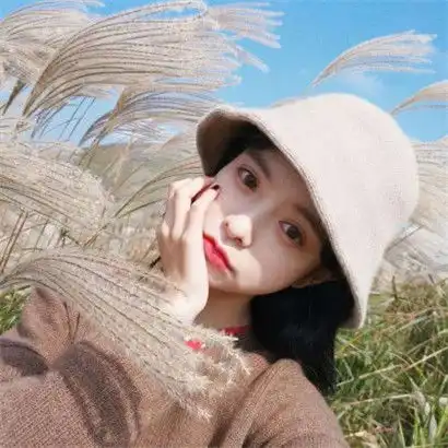 qq图片卡通头像女生帽子