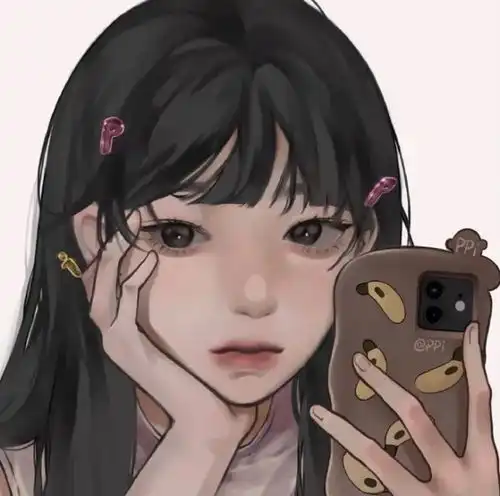 闺蜜头像红色系图片情头